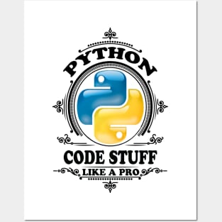 Python - Code Stuff Like A Pro - B Posters and Art